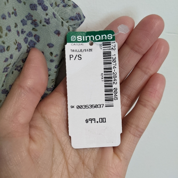 BNWT Simon's smocked dress - Picture 6 of 7